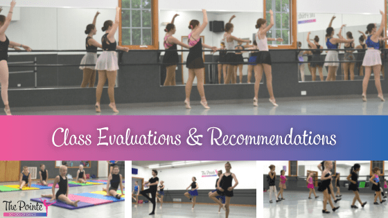 dancers in a variety of class styles: at the ballet barre, stretching on gymnastics mats, in ballet, and tap class